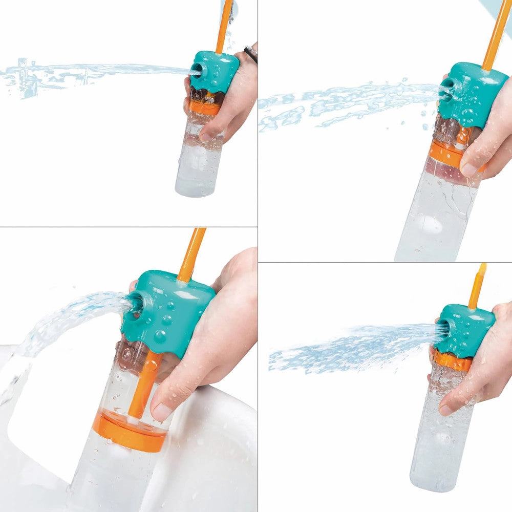 Hape Multi-Spout Sprayer - Magical Water Patterns Bath Toy for Toddlers