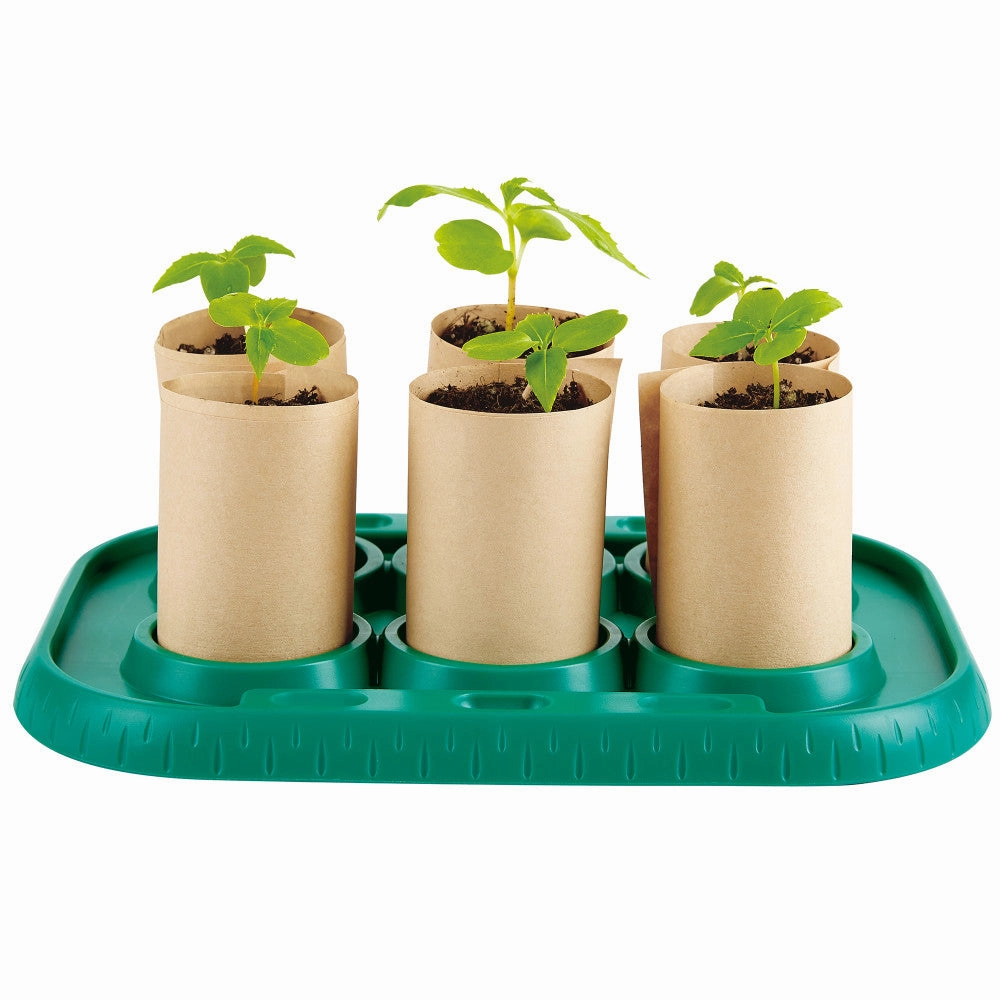 Hape Nature Fun Growing Gardeners Greenhouse Kit, Kids Ages 4 