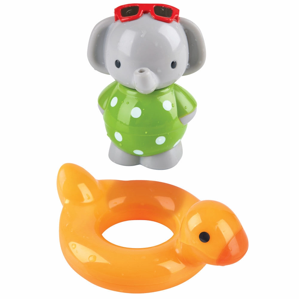 Hape Spin Splash 'n' Swim Elephant  Color-Changing Bath Toy