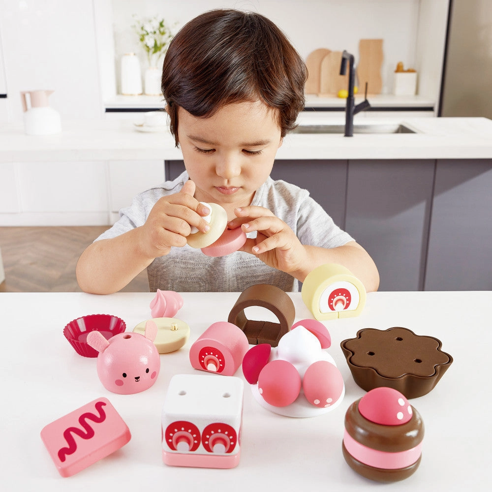 Hape Strawberry Dessert Delight Playset - Pretty in Pink
