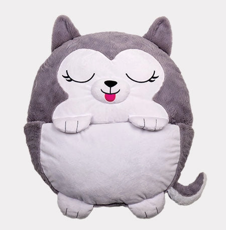 Happy Nappers 76.2cm X 167.64cm Kodiak The Grey Husky