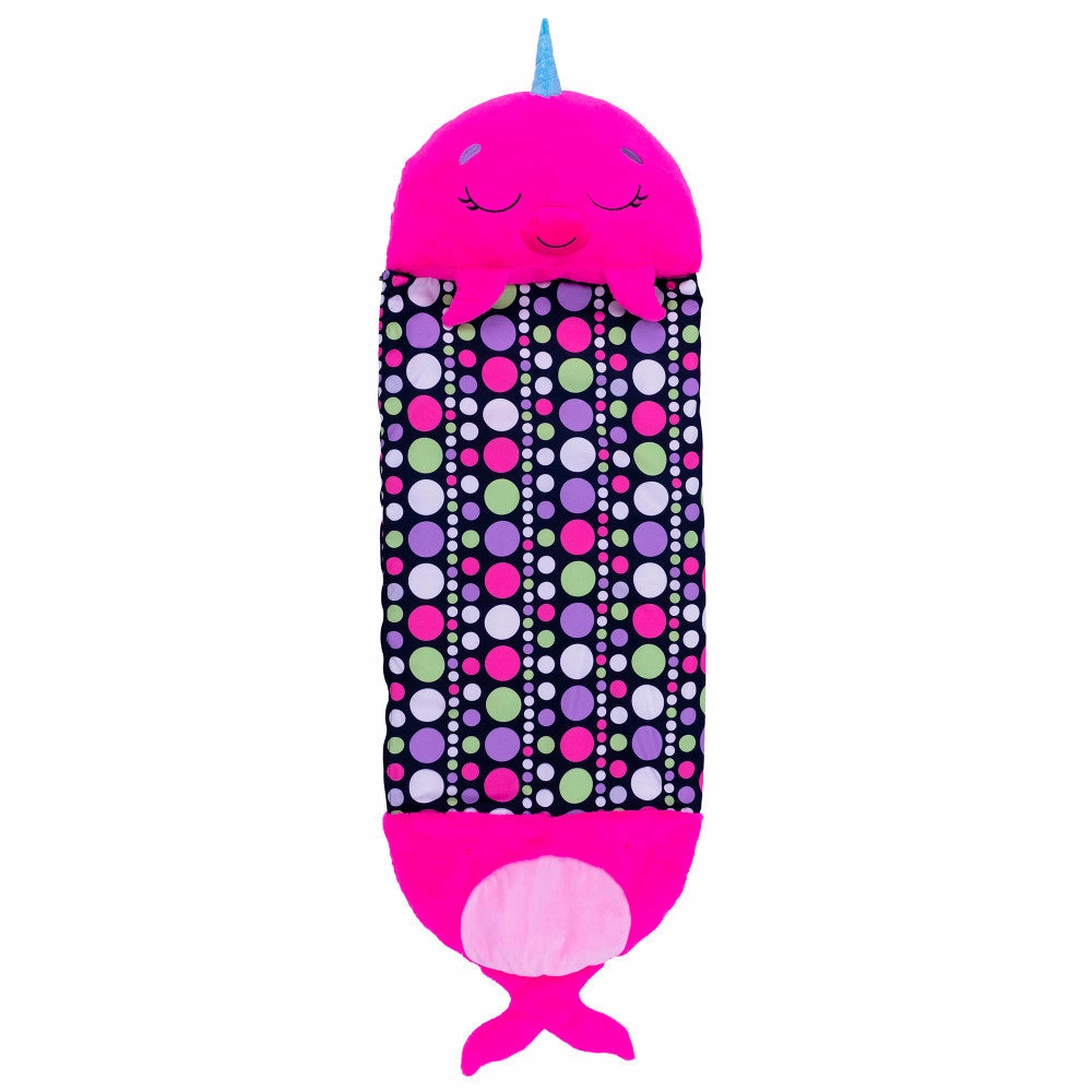 Happy Nappers Large 66 inch Plush Neil The Pink Narwhal - Kids 7 