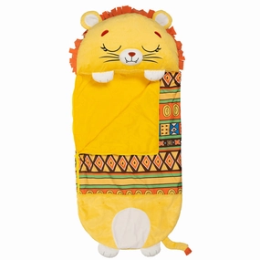 Happy Nappers Lion Lex 54 inch Plush Pillow & Sleepy Sack - Kids 3 