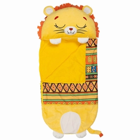 Happy Nappers Lion Lex 66 inch 2-in-1 Plush Pillow & Sleepy Sack - Large