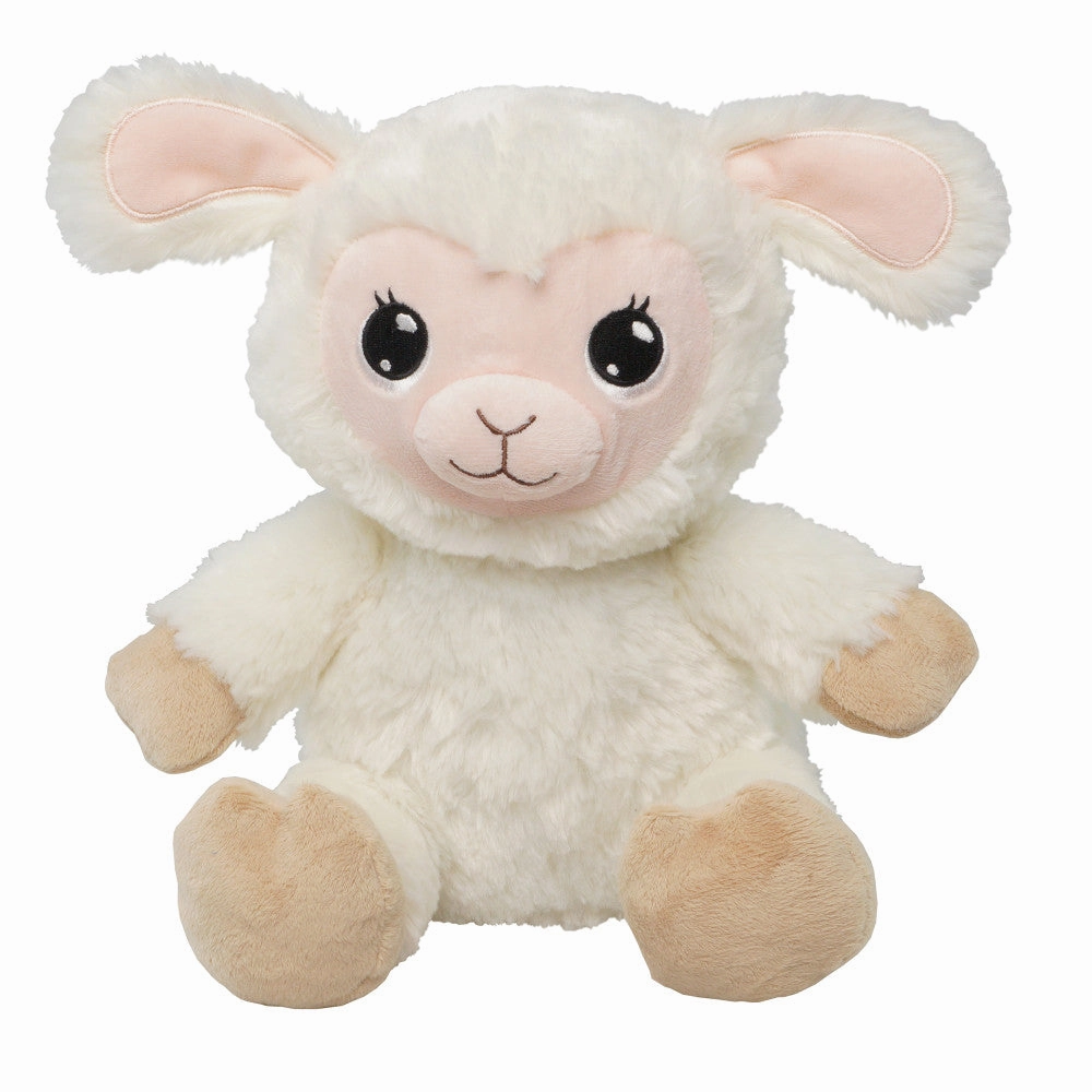 Happy Nappers Lullabrites 11.75 inch Musical Light Up Lamb - Cream & Tan