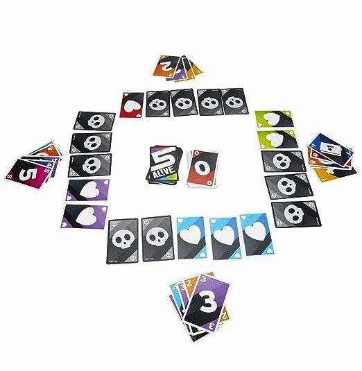 Hasbro Gaming 5 Alive Card Game, Fast-Paced Kids Game, Easy to Learn, Fun Family Game