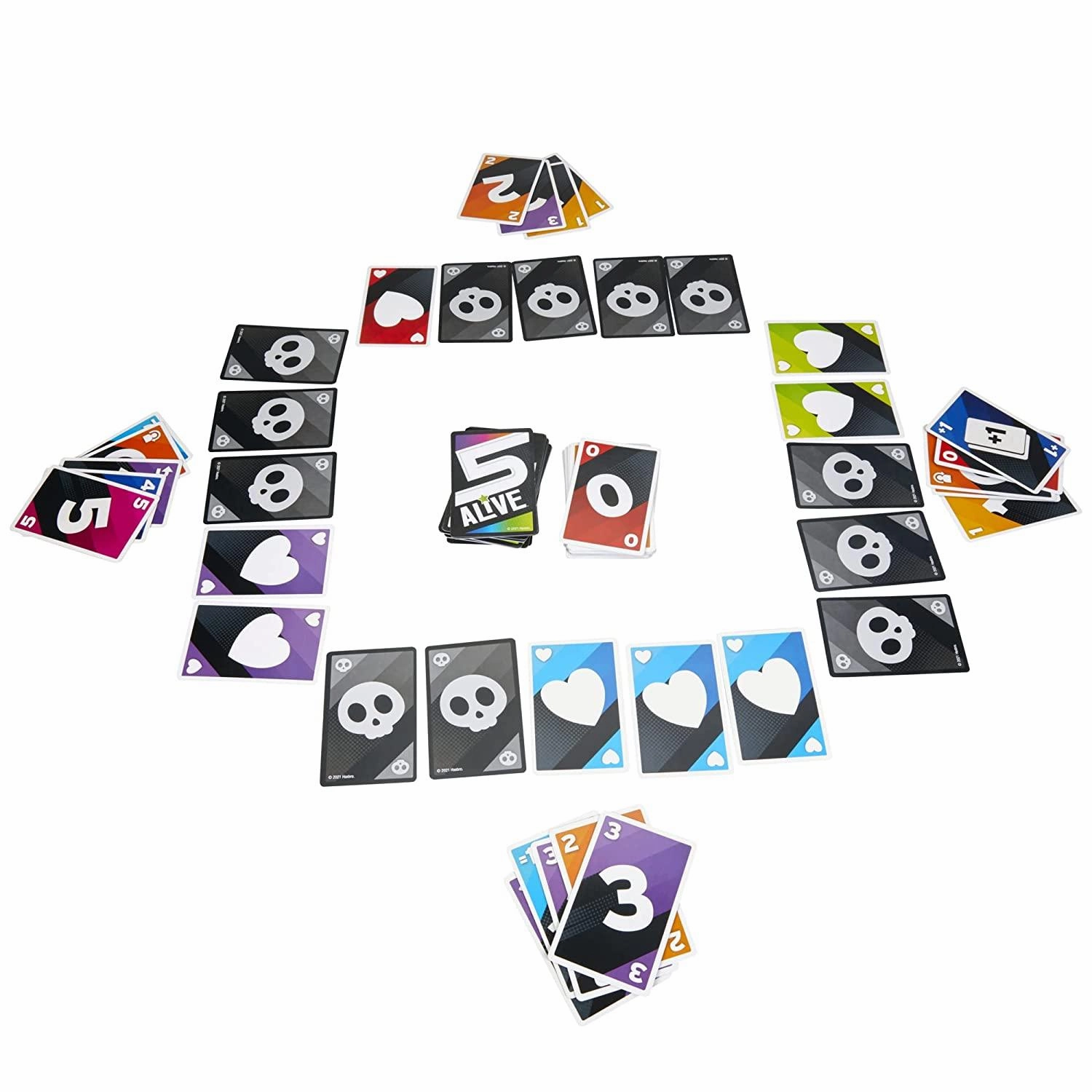 Hasbro Gaming 5 Alive Family Card Game for Ages 8 and Up