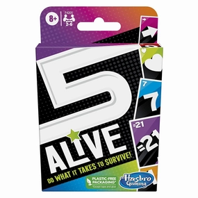 Hasbro Gaming 5 Alive Family Card Game for Ages 8 and Up