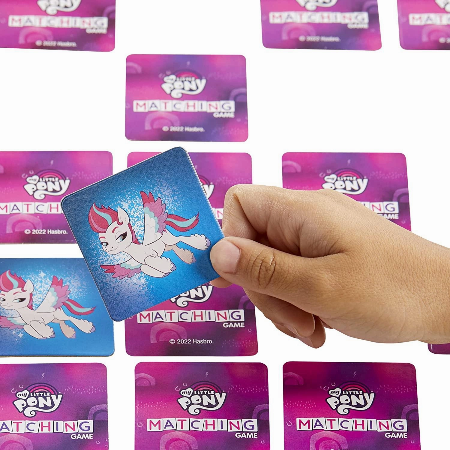 Hasbro Gaming My Little Pony Matching Game for Kids Ages 3 and Up