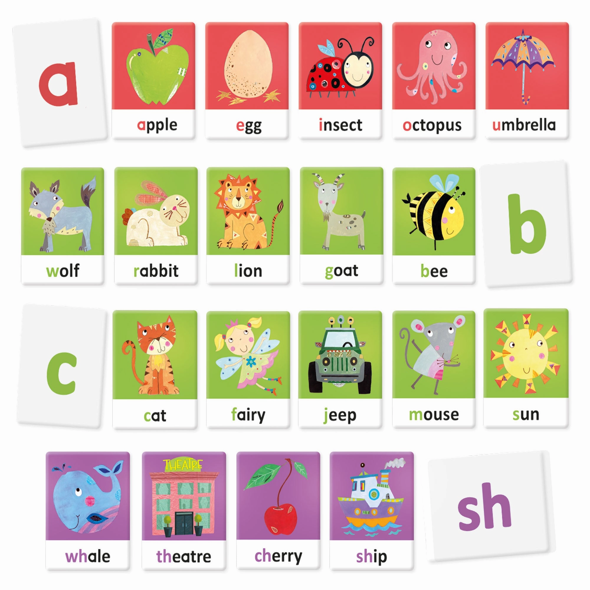 Headu Montessori Flashcards - Tactile & Phonics Alphabet Learning Set