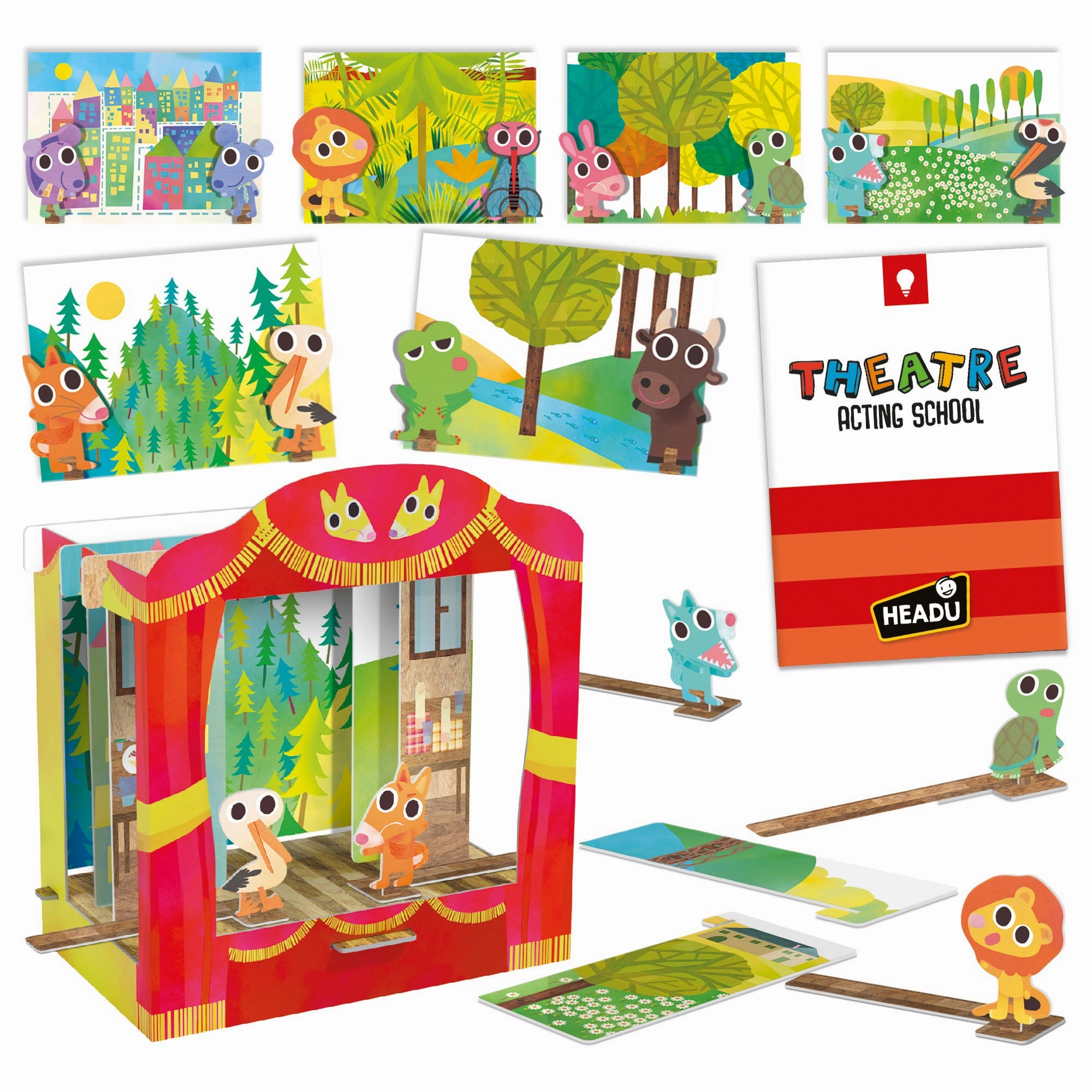 Headu Theatre Acting School Interactive Playset