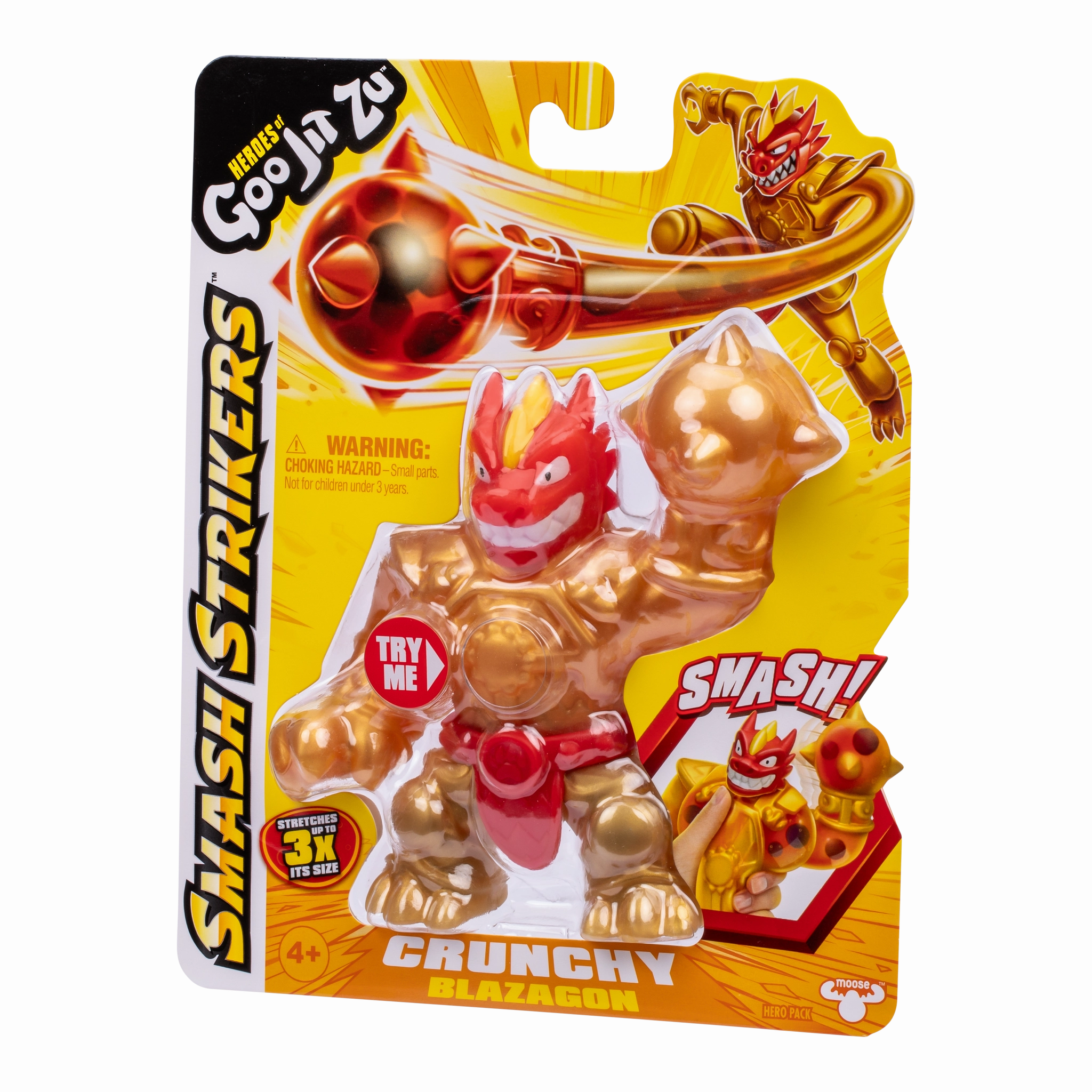 Heroes Of Goo Jit Zu Series 12 Smash Strikers Hero Crunchy Blazagon