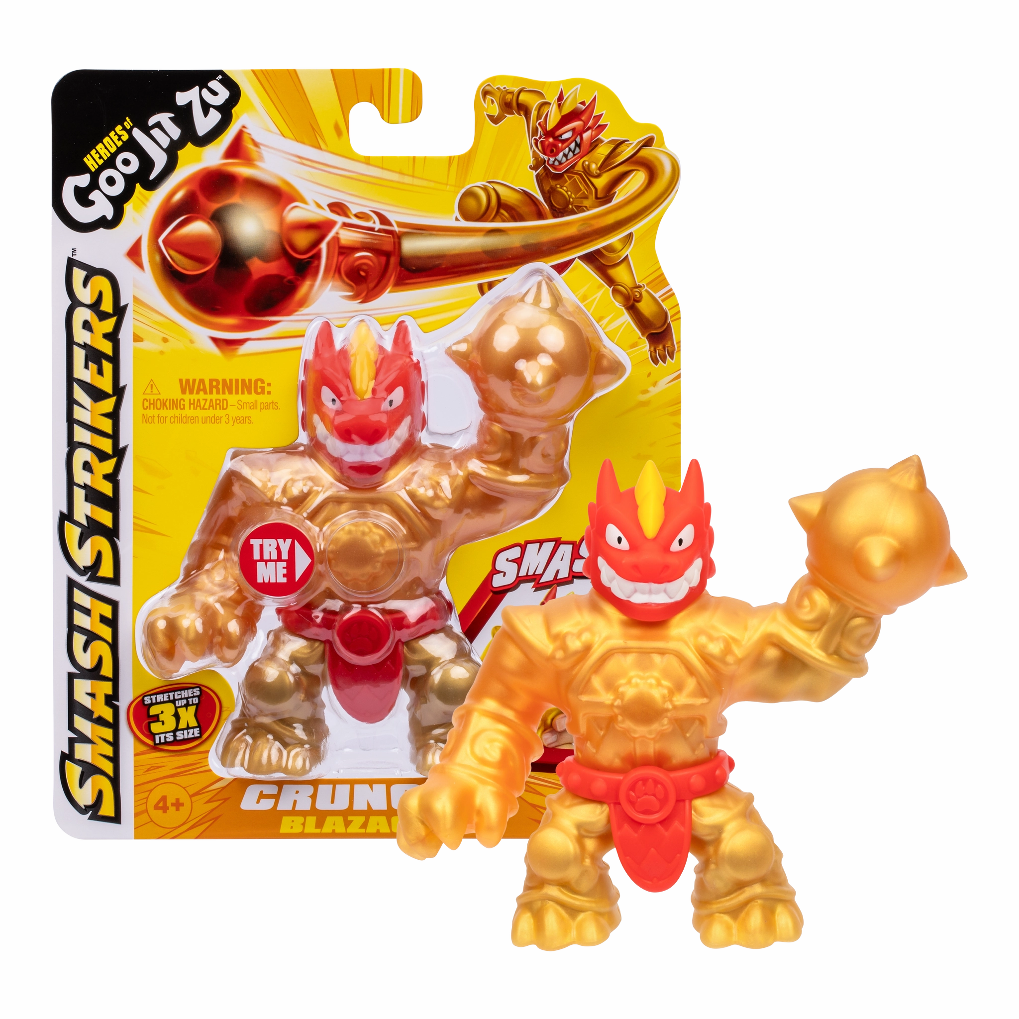 Heroes Of Goo Jit Zu Series 12 Smash Strikers Hero Crunchy Blazagon