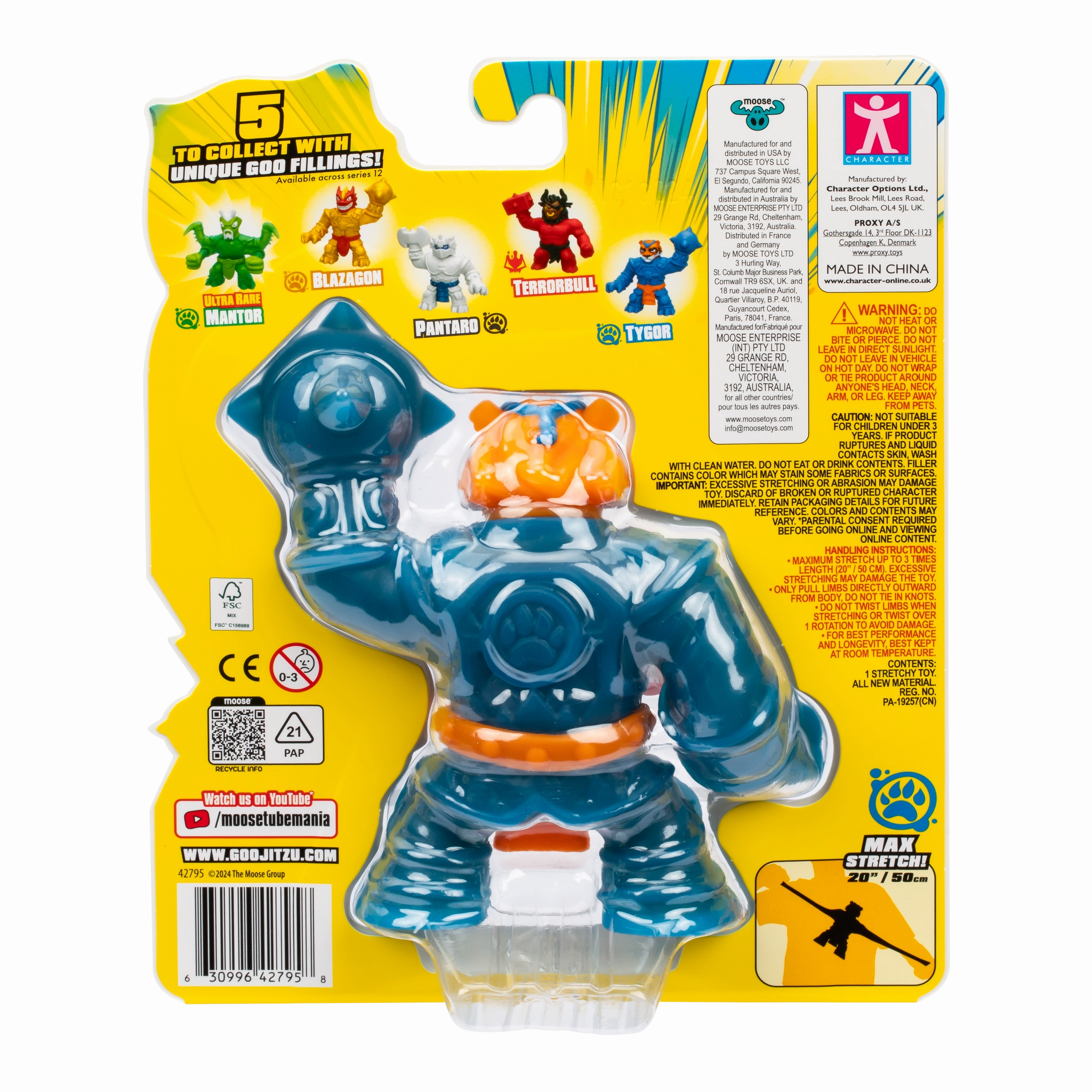 Heroes Of Goo Jit Zu Series 12 Smash Strikers Hero Squishy Tygor