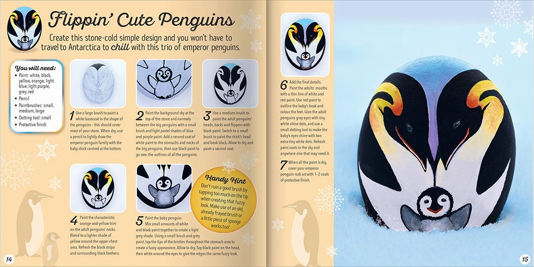 Hinkler Animal Rock Painting Kit