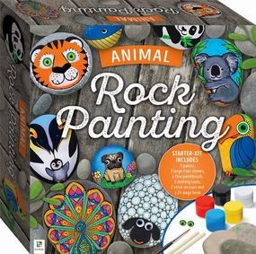 Hinkler Animal Rock Painting Kit