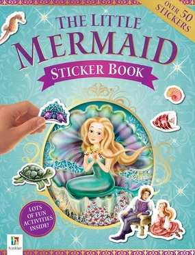 Hinkler Fairytale Princess Sticker Book The Little Mermaid