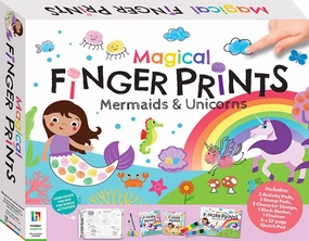 Hinkler Magical Finger Prints Mermaids & Unicorns