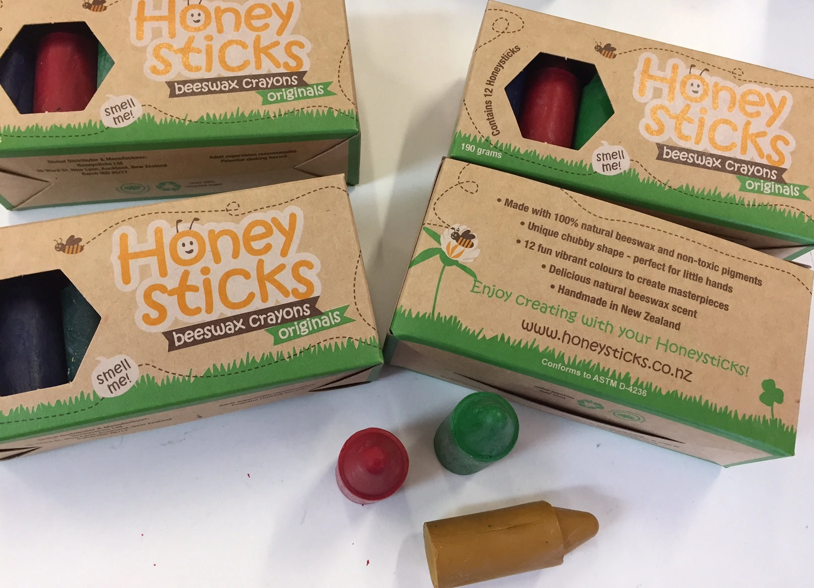 HoneySticks Beeswax Crayons