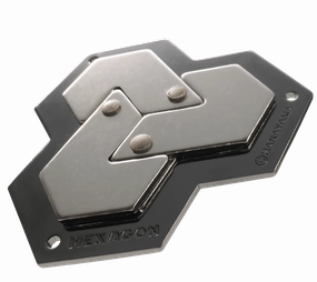 Huzzle Puzzle Cast Hexagon