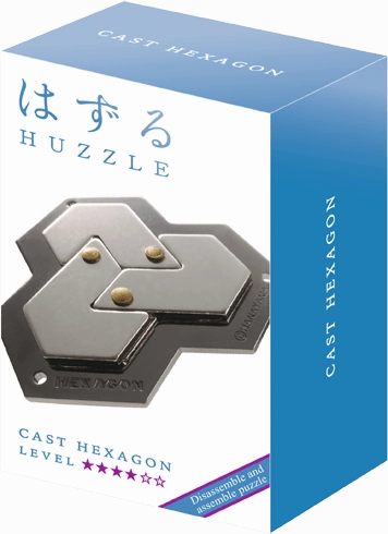 Huzzle Puzzle Cast Hexagon