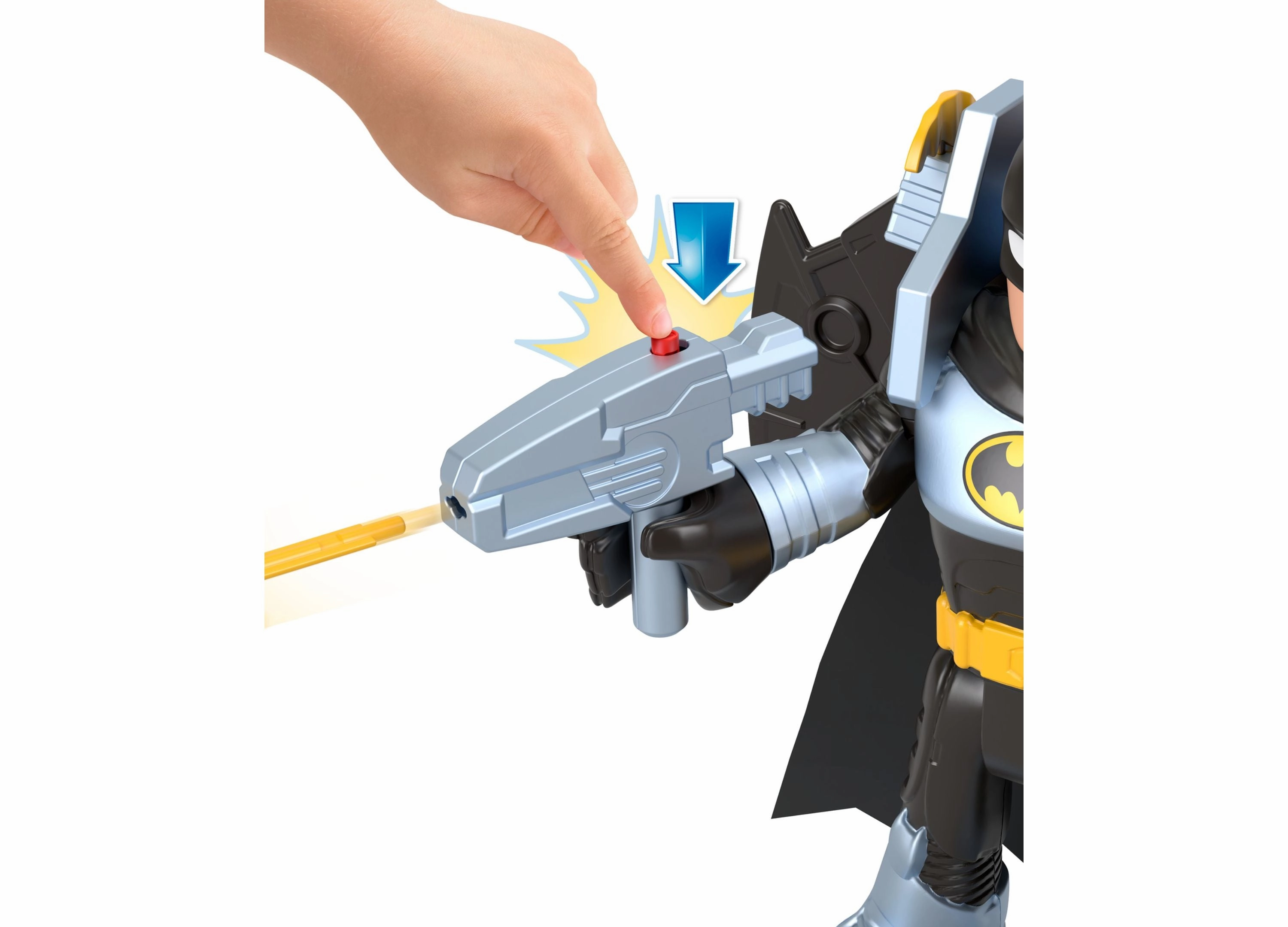 Imaginext Batman XL with Transforming Batglider Action Figure