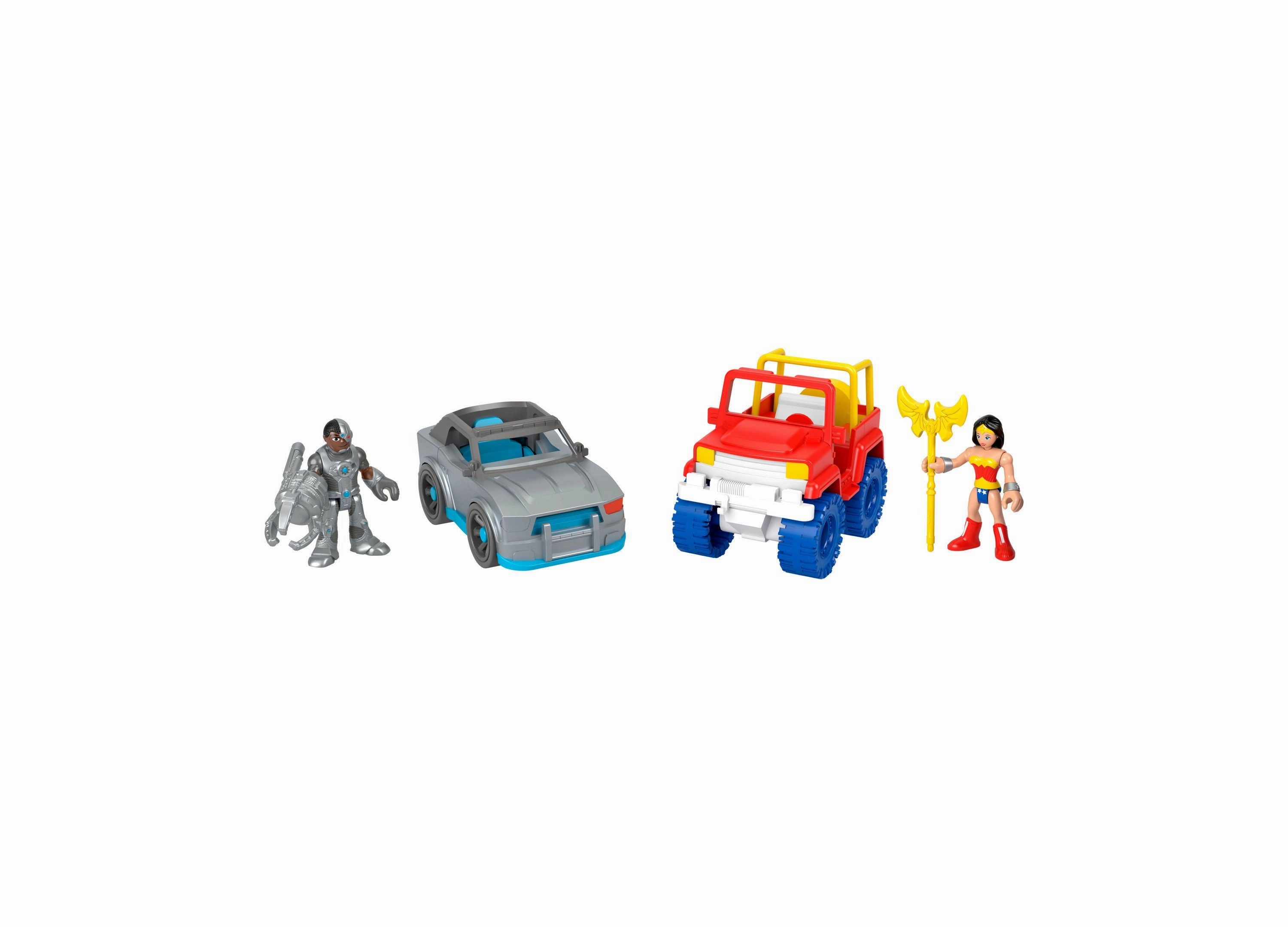 Imaginext DC Super Friends Batman Action Set - With Wonder Woman & Cyborg