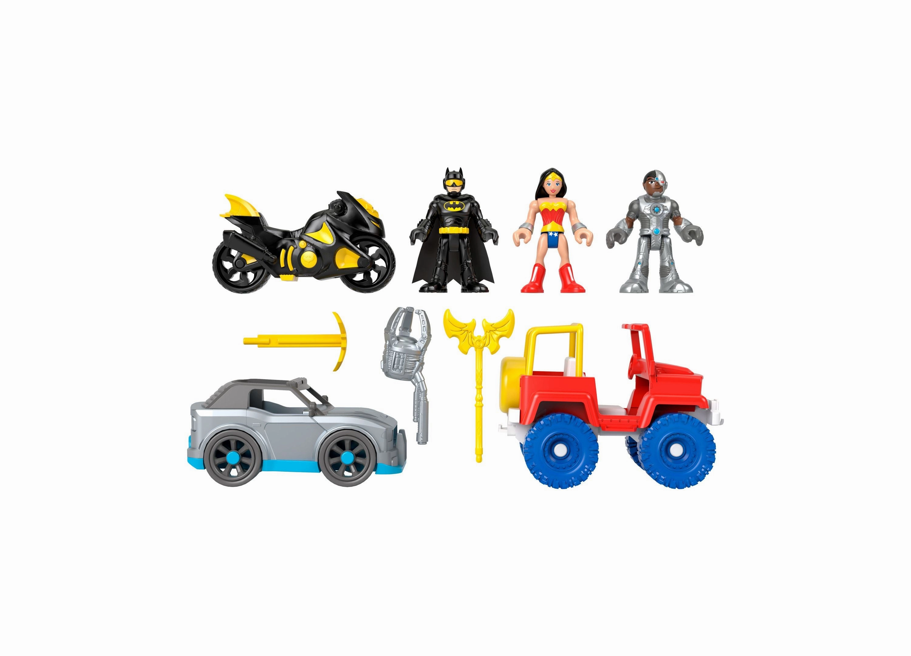 Imaginext DC Super Friends Batman Action Set - With Wonder Woman & Cyborg