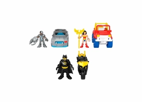 Imaginext DC Super Friends Batman Action Set - With Wonder Woman & Cyborg