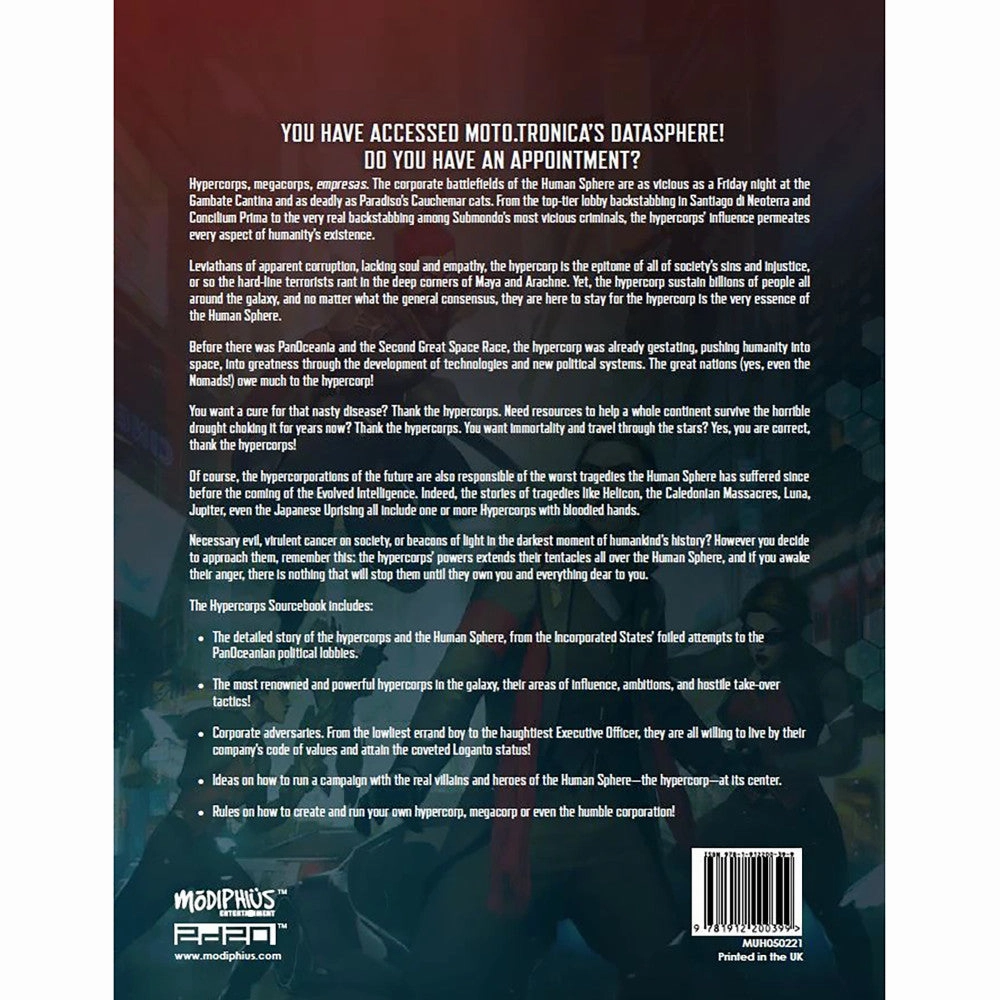 Infinity: Hypercorps - Ultimate RPG Sourcebook
