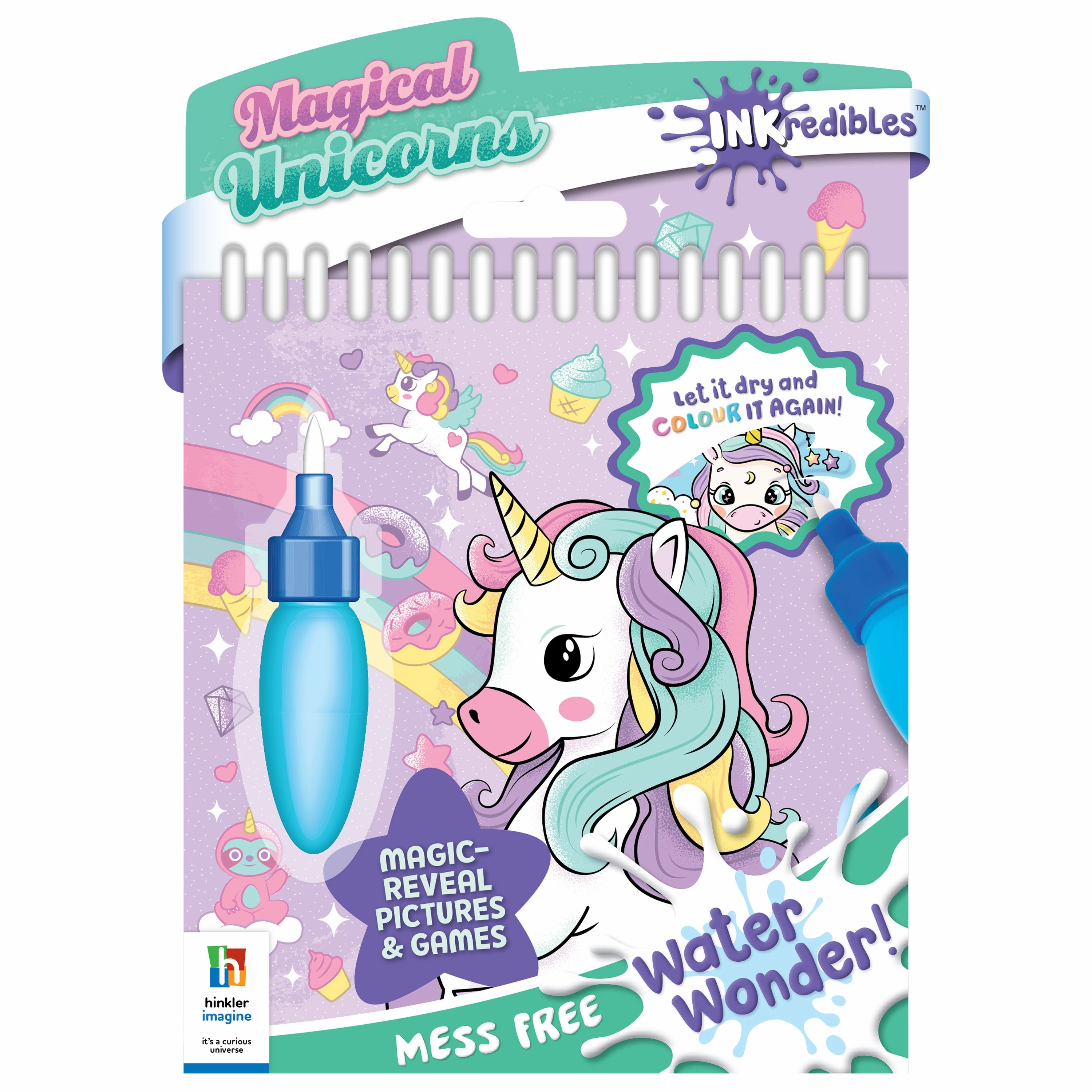 Inkredibles Magical Unicorns Water Wonder