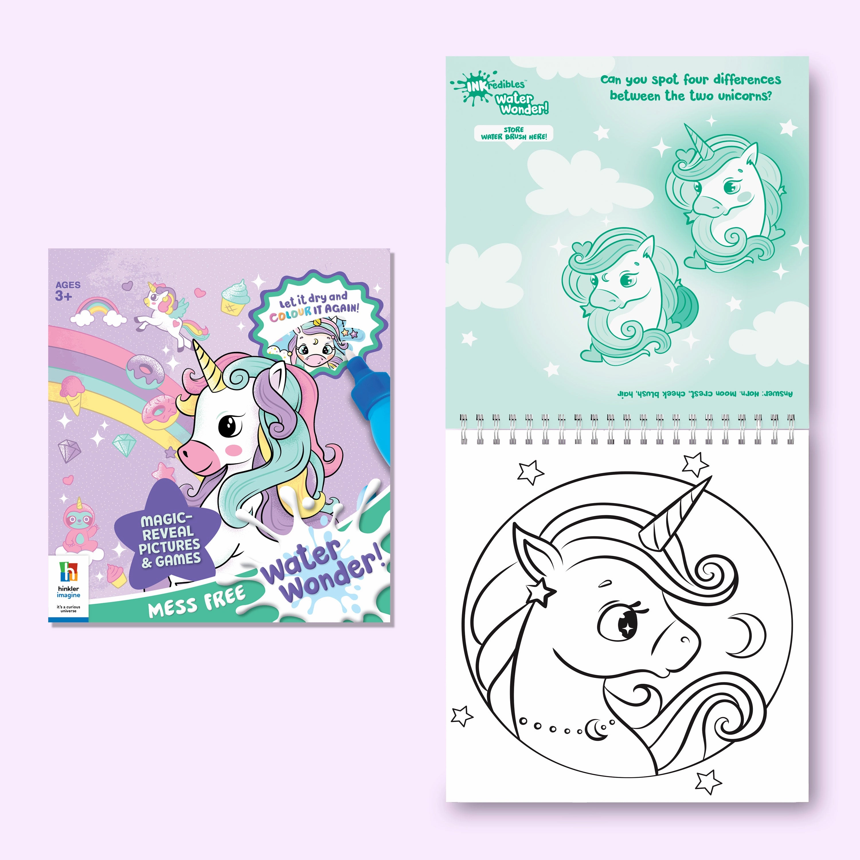 Inkredibles Magical Unicorns Water Wonder