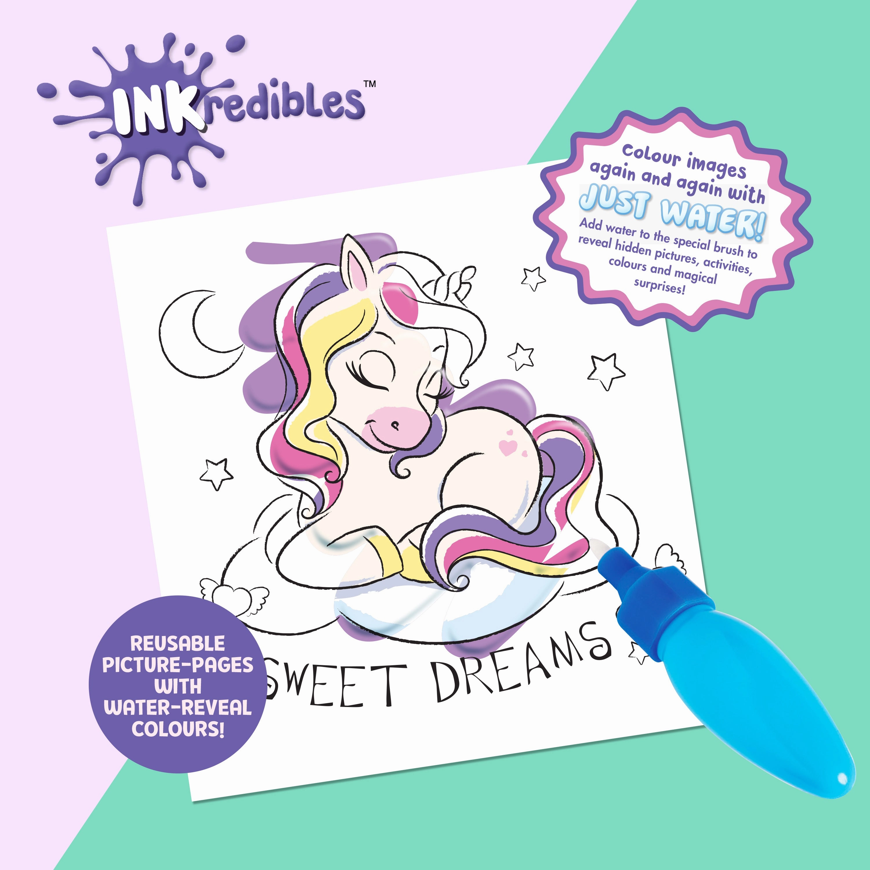 Inkredibles Magical Unicorns Water Wonder