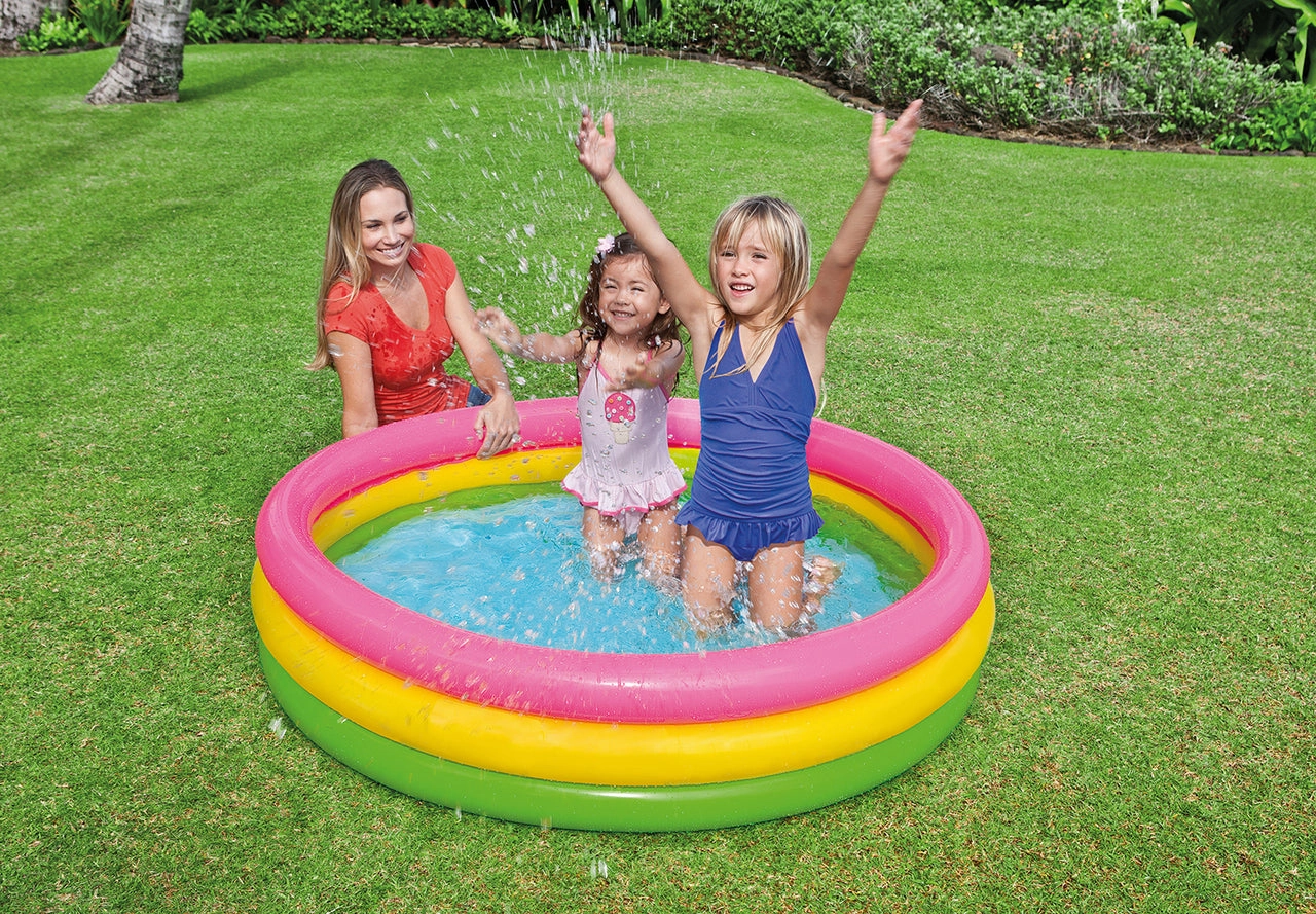 Intex 3 Ring Sunset Glow Pool