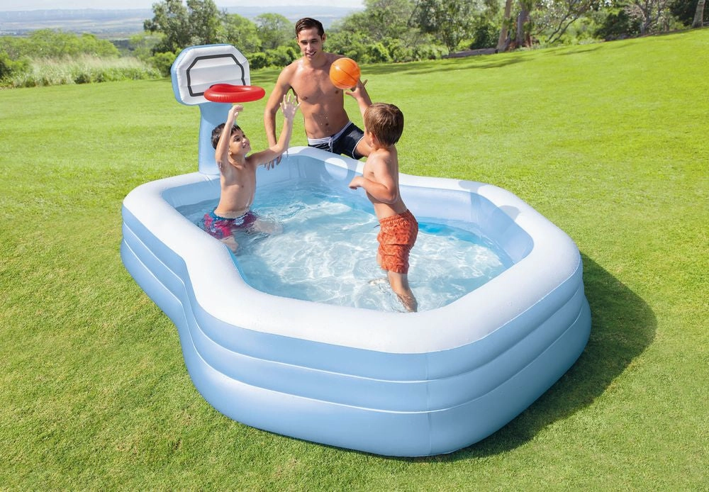 Intex Swim Centre Shootin Hoops Family Pool