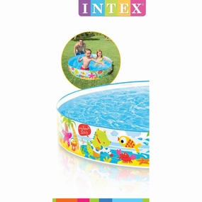 Intex Under The Palm Trees Snapset Pool 5 Foot X 10 Inch