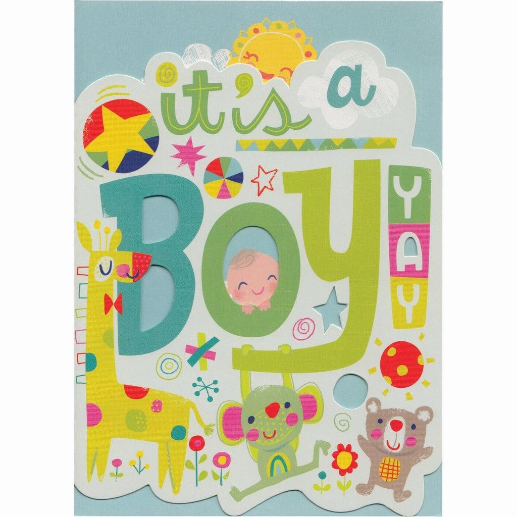 It's a Boy - Greeting Card