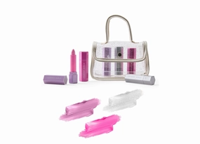 Journey Girls Chic Mini Lipstick Fashion Purse - Pastel Purple