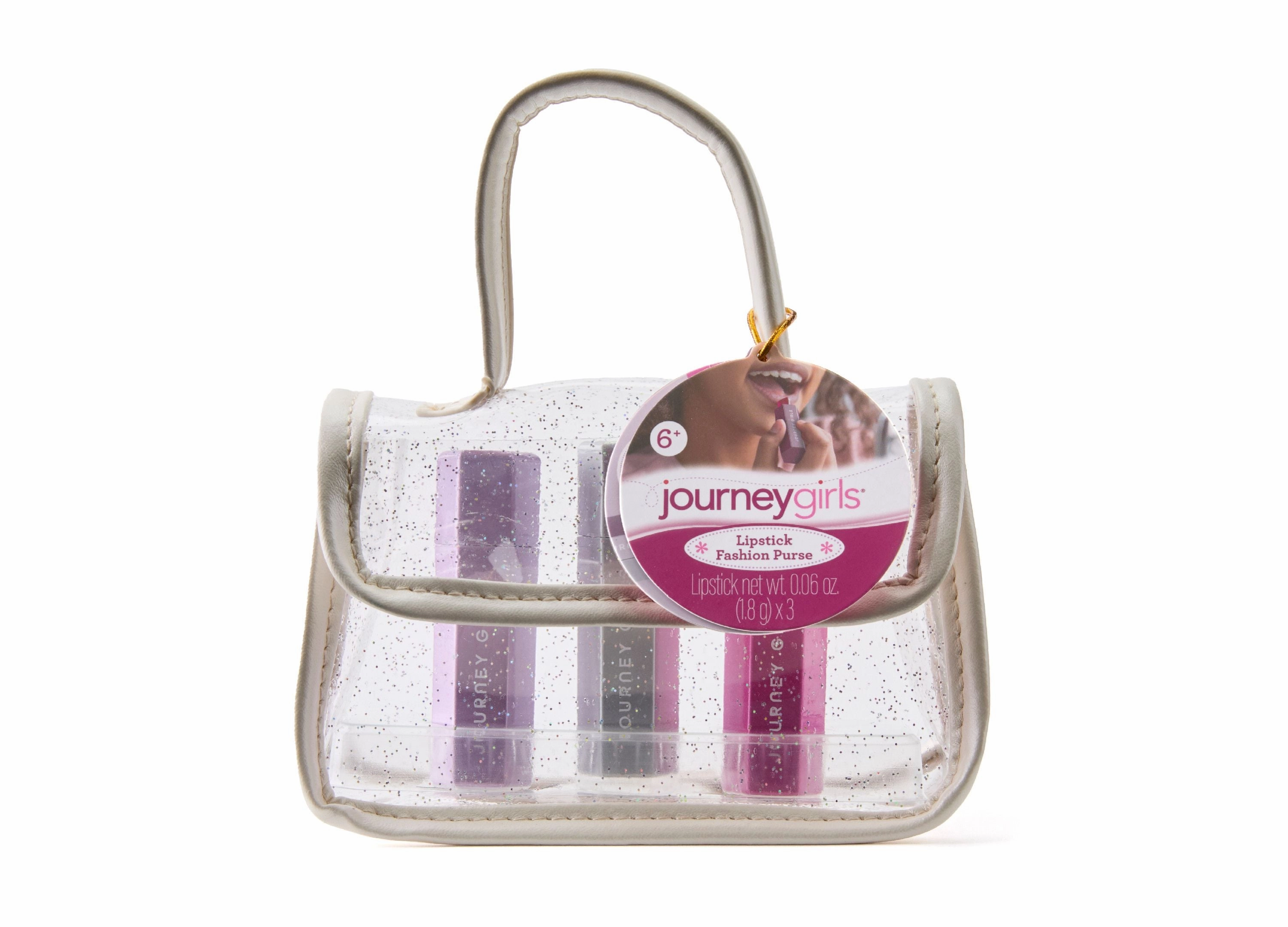 Journey Girls Chic Mini Lipstick Fashion Purse - Pastel Purple
