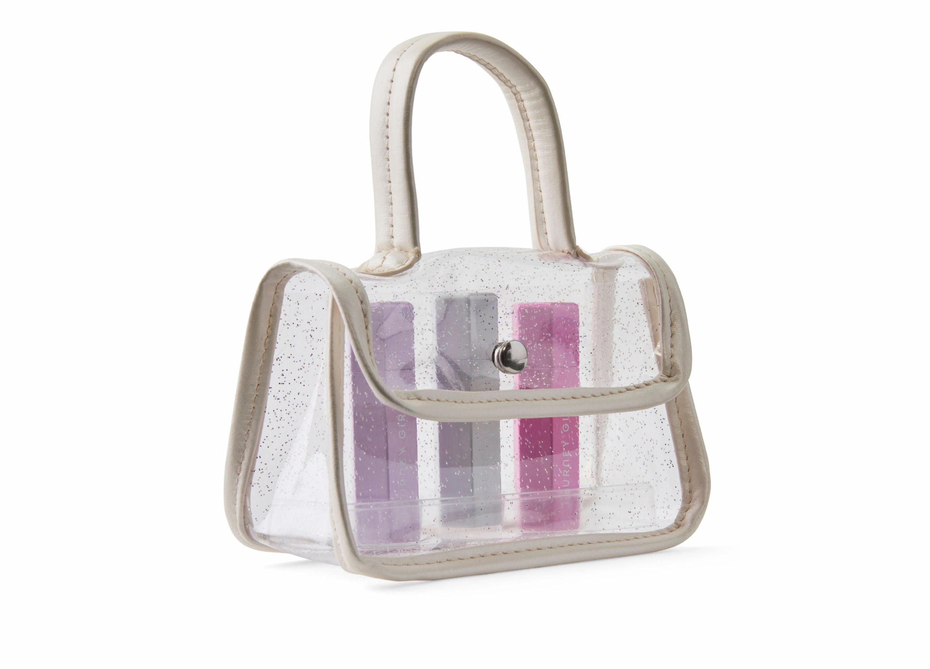 Journey Girls Chic Mini Lipstick Fashion Purse - Pastel Purple
