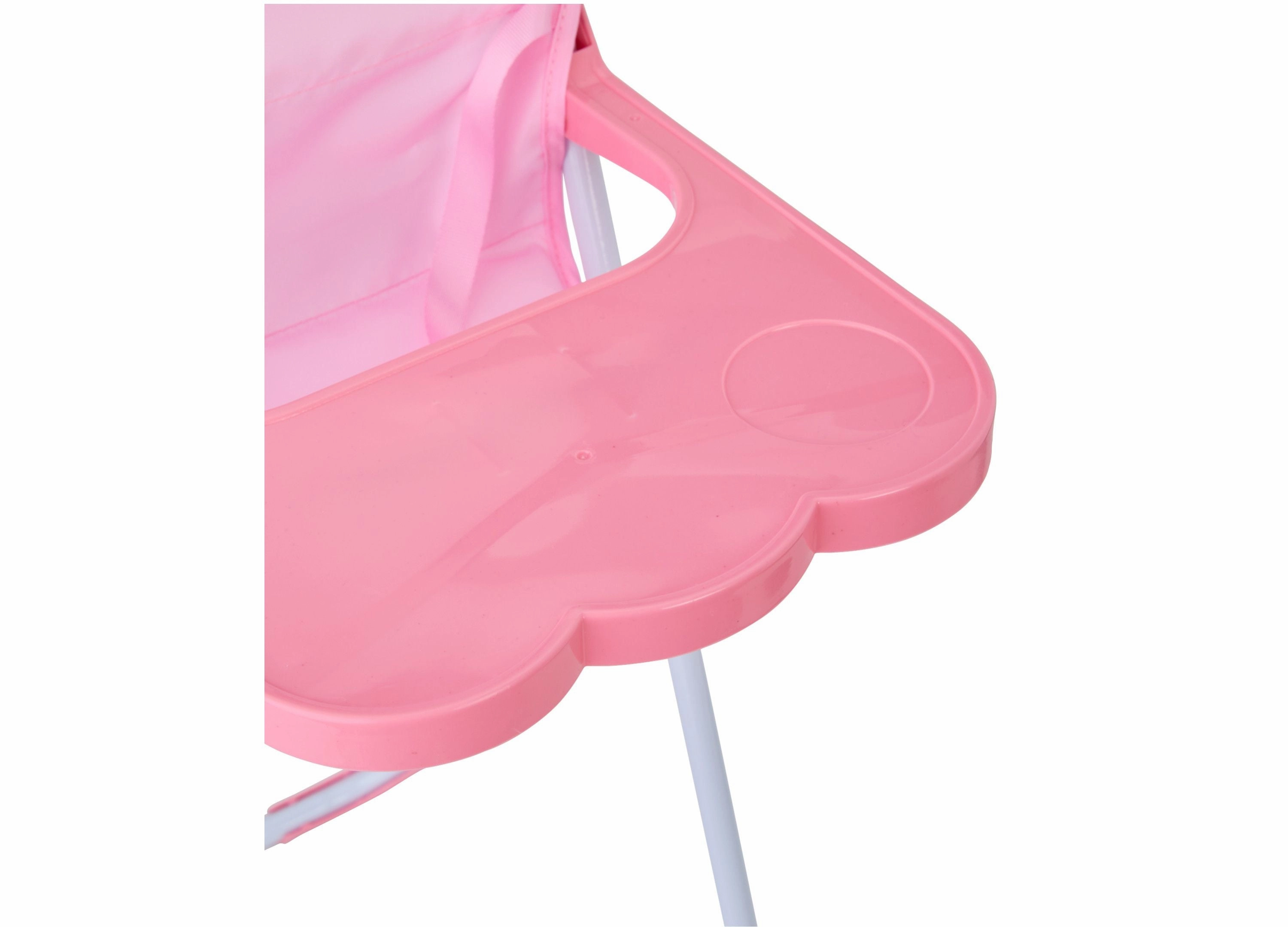 Journey Girls Highchair Playset for 14-inch Dolls - Pastel Pink