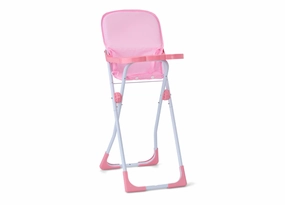 Journey Girls Highchair Playset for 14-inch Dolls - Pastel Pink