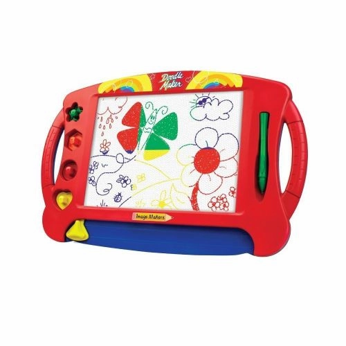 Jumbo Magnetic Doodle Maker Drawing Board Set - Multi-Color