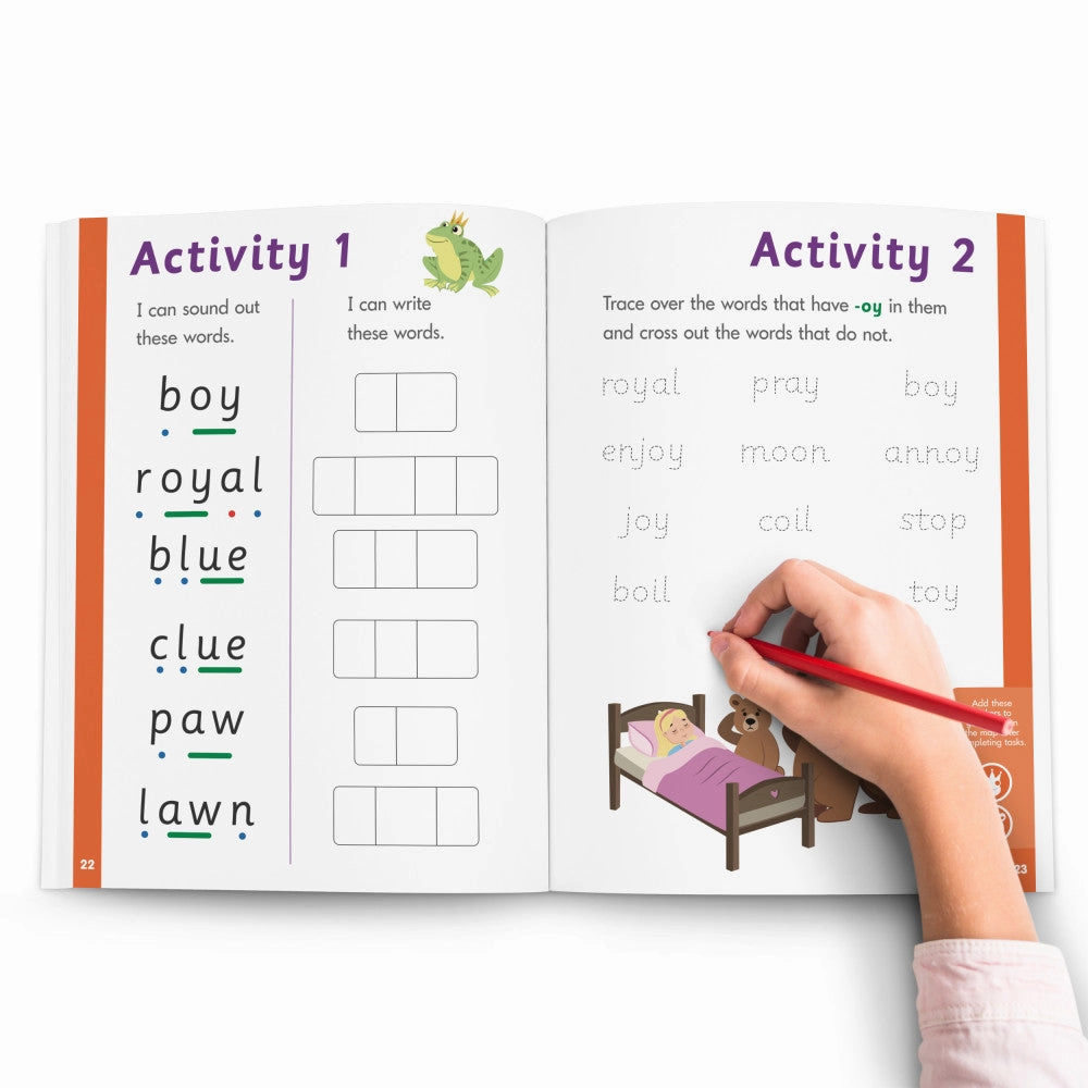 Junior Learning - Phase 5 Vowel Sounds - Educational Workbook