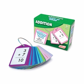 Junior Learning Addition Teach Me Tags - Educational Math Flashcards for Ages 5 