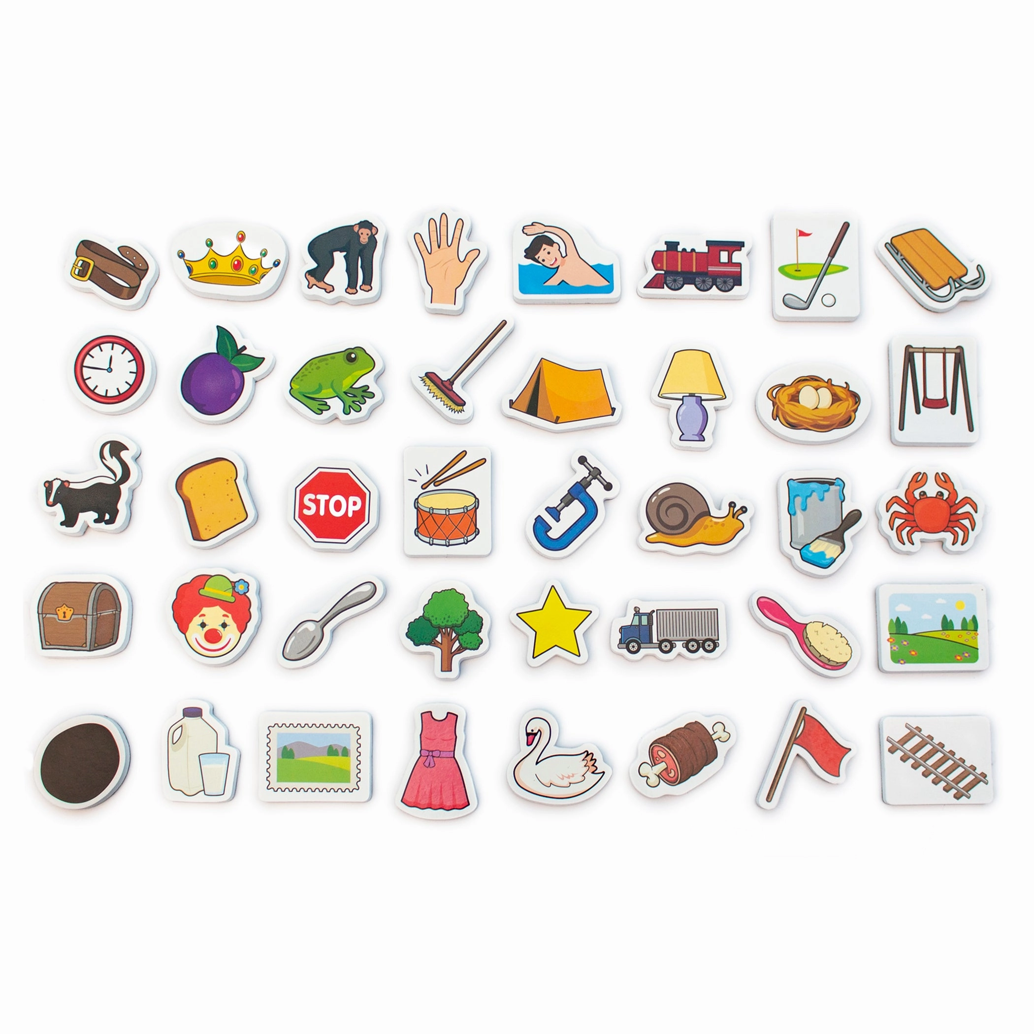 Junior Learning Magnetic Foam Blend Objects - Multicolor Educational Set