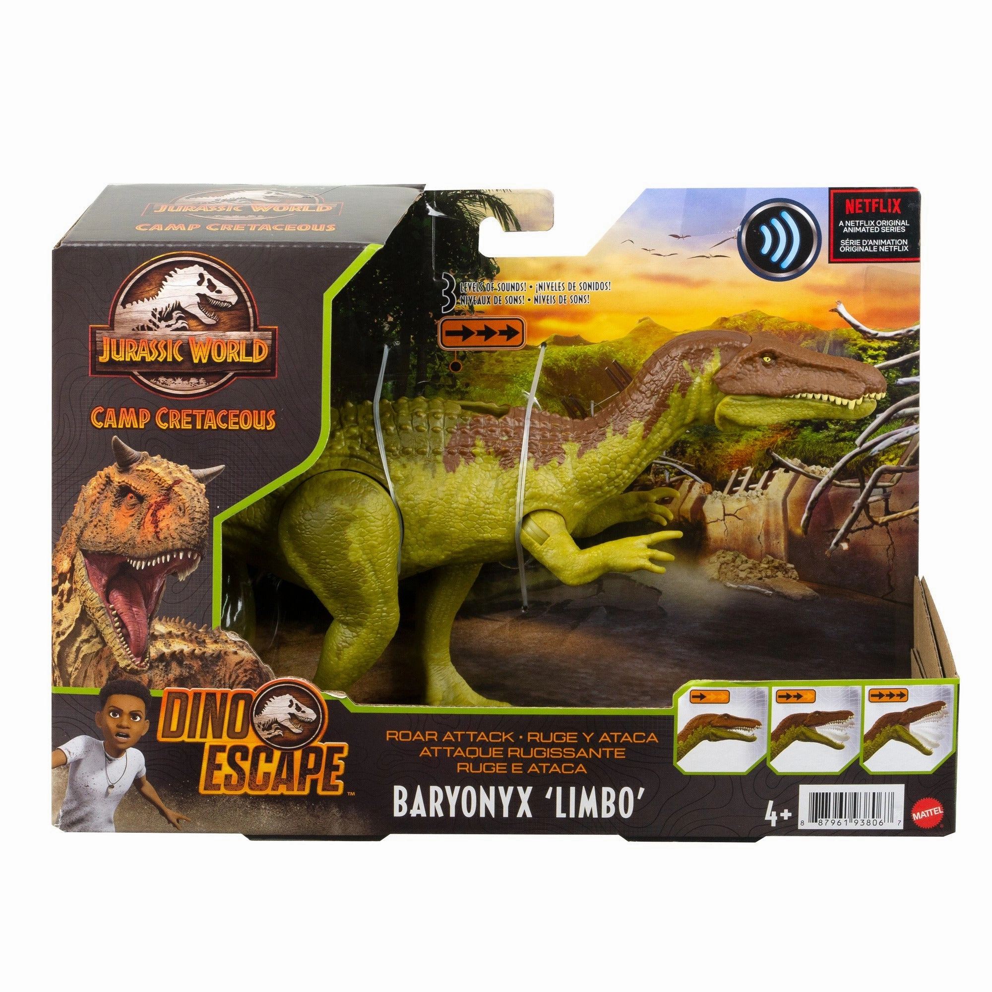 Jurassic World Roar Attack Baryonyx 'Limbo'