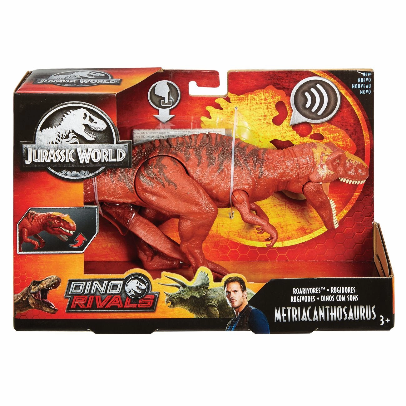 Jurassic World Roarivores Metriacanthosaurus