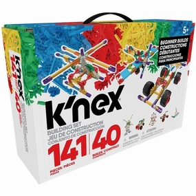 K'Nex Beginner Builds 141 Piece 40 Model Building Set