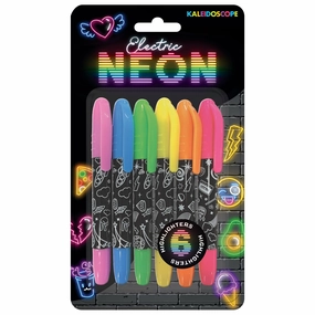 Kaleidoscope 6 Electric Neon Markers